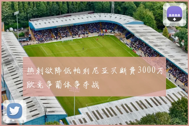 热刺欲降低帕利尼亚买断费3000万欧竞争葡体争夺战